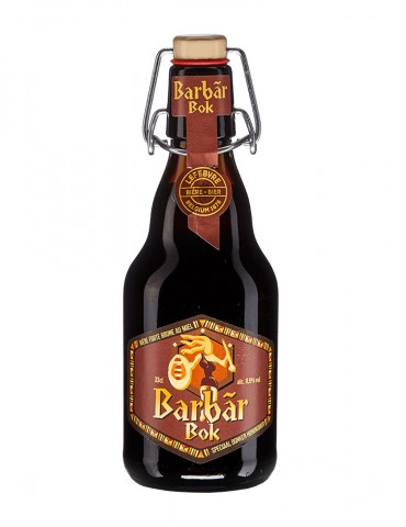 Bière brune - Barbar Bok - Brasserie Lefebvre - 8,5°