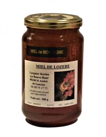 Miel de Montagne - Larguier Karine - 500 g