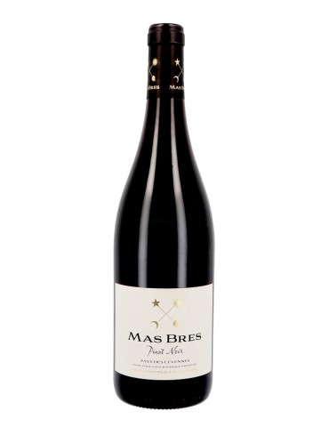 Domaine de Gournier - Mas Bres cuvée Pinot Noir - IGP Cévennes - Vin Rouge Bio - 75 cl