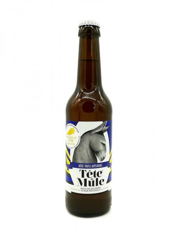 Bière artisanale Tête de Mule - Triple - bière blonde - 8.5°