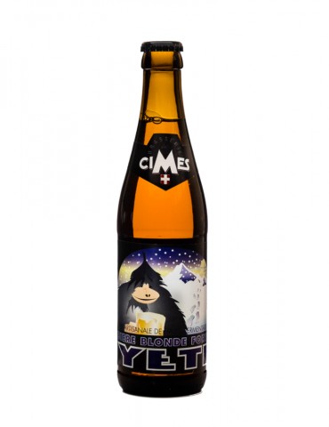 Brasserie artisanale des Cimes - Yeti - bière blonde - 8°