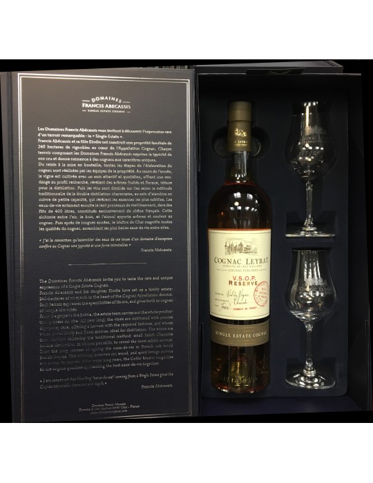 Coffrets Cadeaux - Spiritueux - Whisky - Single Estate Cognac Francis Abecassis