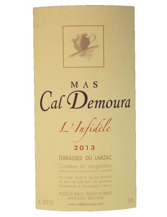Mas Cal Demoura - Cuvée L'Infidèle - Terrasses du Larzac - rouge - 750ml