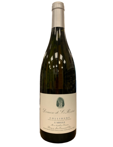 Domaine de la Rectorie - Collioure L'argile - Collioure AOC - Vin blanc - 75 cl
