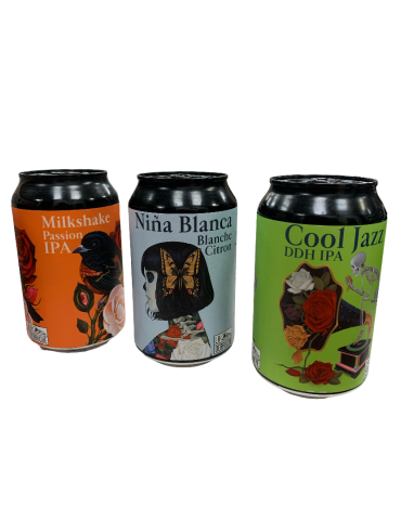 Brasserie La Débauche - Coffret 3 bières + 1 verres - 33 cl