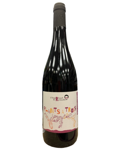 Impertinent de Rocheville - Plants à trois - Vin de France BIO - Vin rouge bio -75 cl