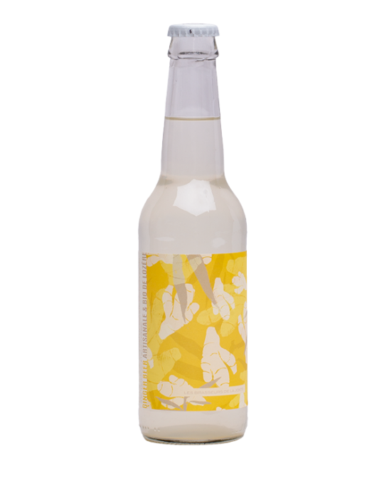 Brasserie de la Jonte - Limonade au Gingembre - Limonade artisanale bio - 33cl