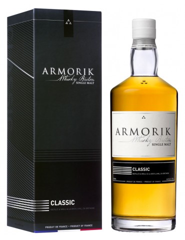 Distillerie Warenghem - Whisky Armorik Classic  - Single Malt Bio - Whisky Breton - 46% - 70 cl