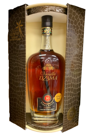 SPIRITUEUX-RHUM-DZAMA-VANILLA 10 ANS