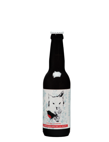 Bière IPA ambrée de Lozère - Rouge-Gorge - Brasserie de la Jonte - 7° 75cl
