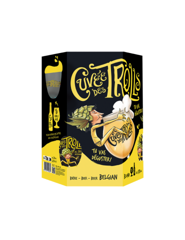 Cuvée des Trolls - Coffret 5 bières + 1 verres - 33 cl