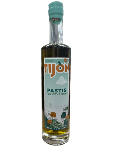 Distillerie des Camisards - Pastis des Cévennes - Tijon - 45% - 70 cl