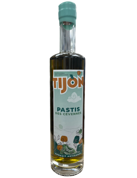 Distillerie des Camisards - Pastis des Cévennes - Tijon - 45% - 70 cl