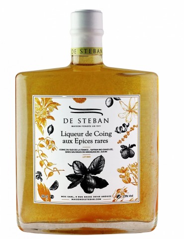 Liqueur de Coing aux épices rares - Maison De Steban - 23° - 50cl