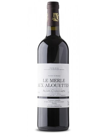 Domaine Alain Chabanon - Le Merle aux Alouettes - IGP Pays D'OC - Vin Rouge bio - 75 cl