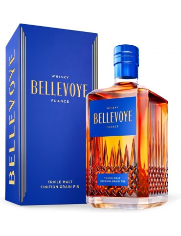 Bellevoye - Bleu Finition Grain Fin - Whisky Français - 40° - 70 cl