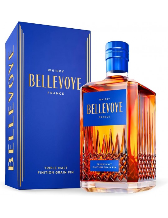 Bellevoye - Bleu Finition Grain Fin - Whisky Français - 40° - 70 cl