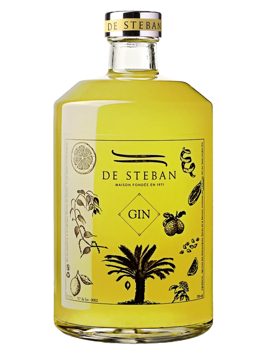 Maison de Steban - Gin assemblé aux épices rares - Gin Français - 37,5% - 70 cl