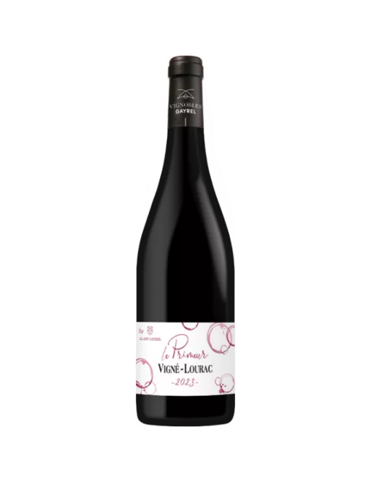 Domaine Vigné Lourac - Le Primeur - AOP Gaillac - vin rouge - 75 cl