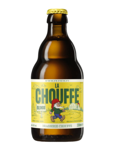 Brasserie d'Achouffe - La Chouffe - bière blonde - 8°