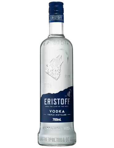 Vodka Eristoff - Vodka Géorgie - 38° - 70cl Vodka Eristoff - Vodka Géorgie - 38° - 70cl