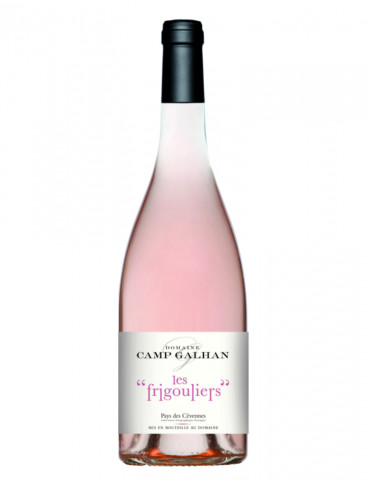 Domaine Camp Galhan - Les Frigouliers - IGP Cévennes - vin rosé - 75 cl