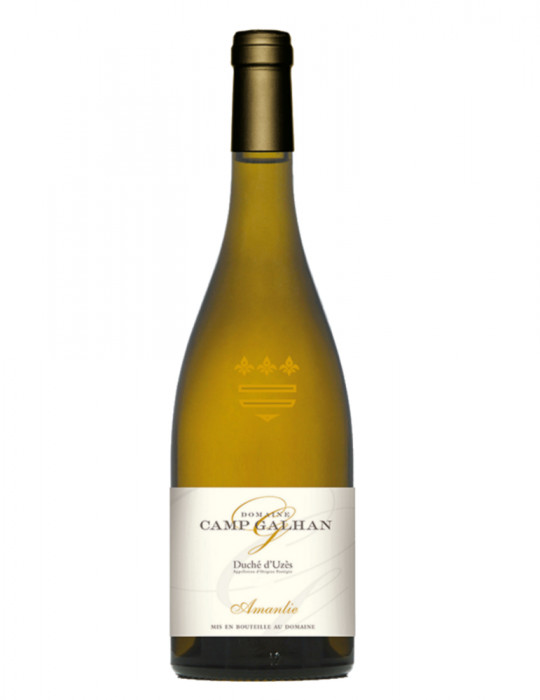 Vin blanc - Amanlie - AOP Duché d'Uzès - Domaine Camp Galhan - 75 cl