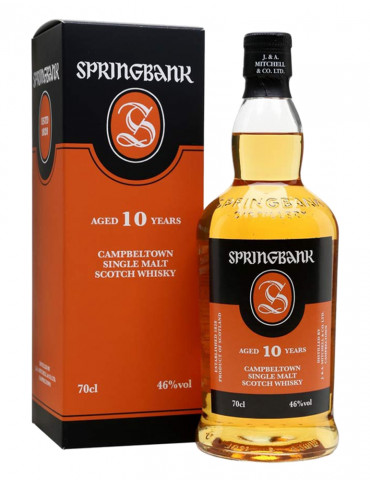 Springbank - 10 ans d'âge 46° - Single Malt Scotch Whisky - 70 cl