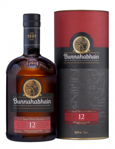 Bunnahabhain - 12 ans d'âge 46,3° - Islay Single Malt Scotch Whisky - 70 cl