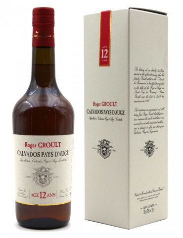 SPIRITUEUX-CALVADOS-ROGER GROULT 12 ANS