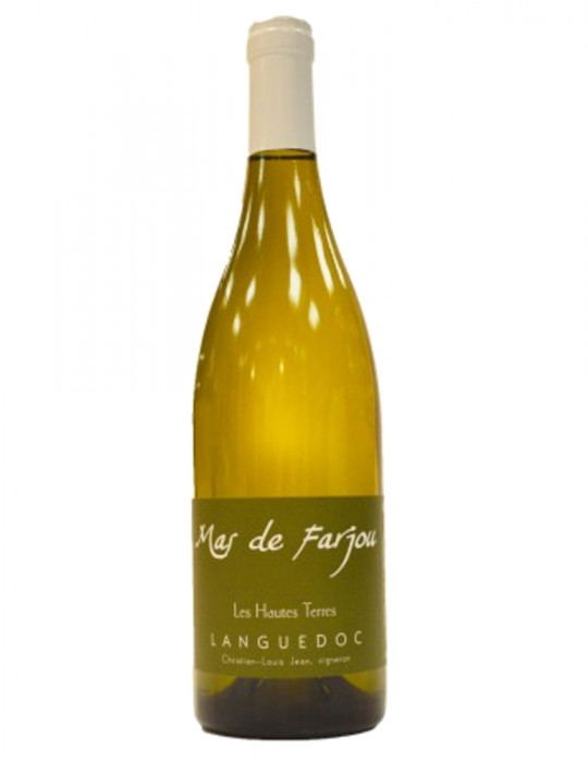 Vin blanc - Cuvée Les Hautes Terres - AOP LANGUEDOC - Mas de Farjou