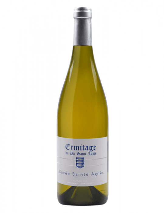Vin blanc - Cuvée Saint Agnès - AOP Languedoc - Ermitage du Pic Saint Loup