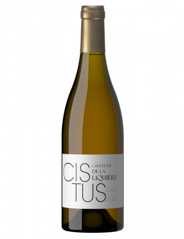 Château de la Liquière - Cuvée Cistus - AOP Faugères - Vin Blanc - 75 cl