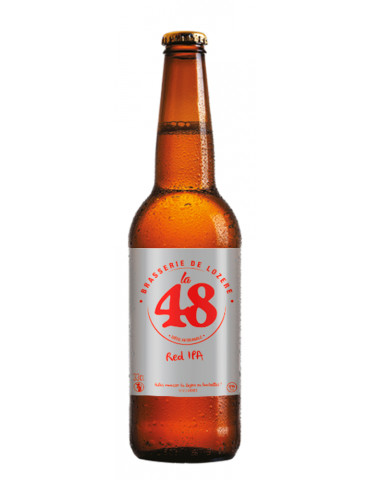 Brasserie de Lozère La 48 - Bière Red IPA - 5°