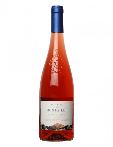Domaine de Montgilet - AOP Cabernet d'Anjou - vin rosé - 75 cl