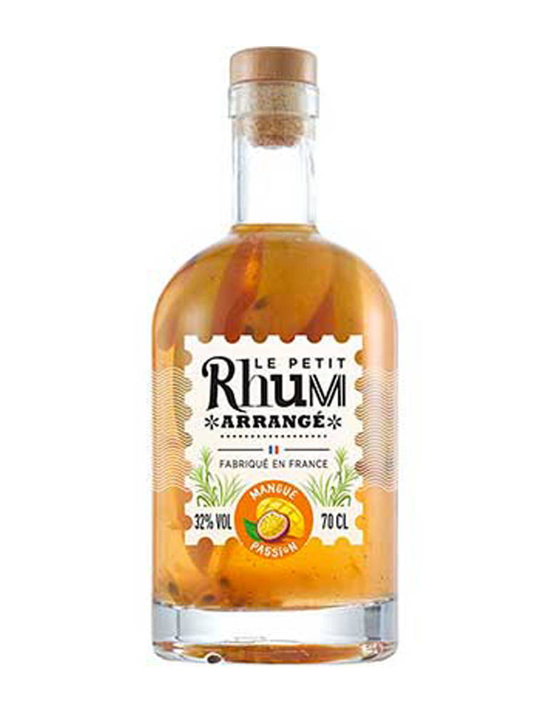 Rhum Arrangé Fruit Rouge Les Meilleurs Rhums Arrangés Aux Fruits Et Aux épices 24 Le Petit Rhum Arrangé - Mangue Passion 32° - Rhum - 70 cl - Rhum