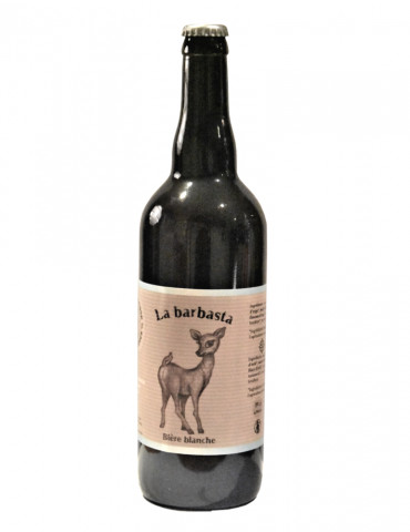 Bière blanche de Lozère - La Barbasta - La Brasseuse des Cévennes 33 CL