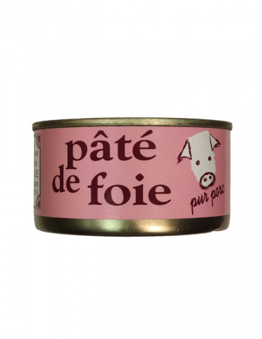 Pâté de foie pur porc - Boucherie Charcuterie Veyssade - 180 g