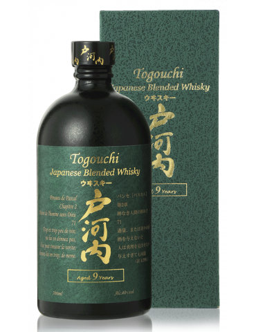 Togouchi 9 ans - Whisky Japonais 40° - Blended - 70 cl