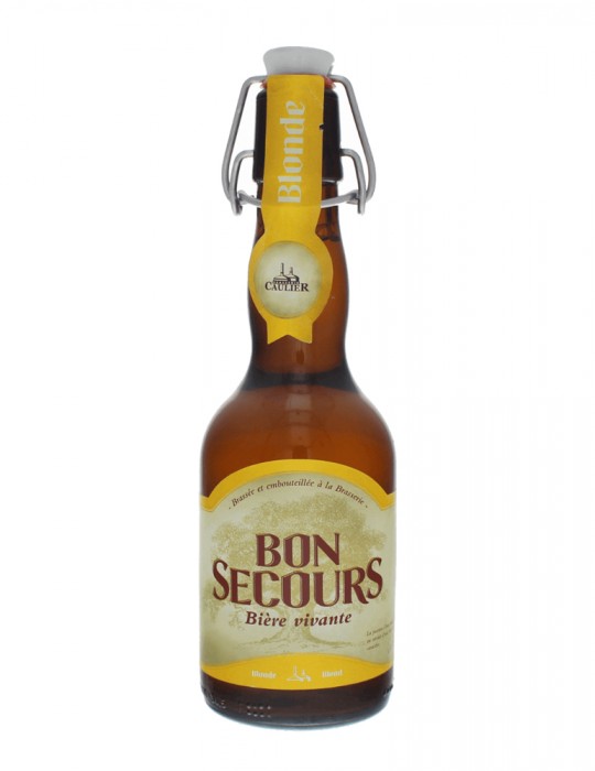 Bière Blonde Bon Secours - Brasserie Caulier