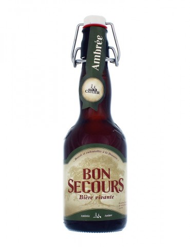 Bière ambrée - Bon Secours - Brasserie Caulier - 8°